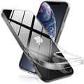 Miniatyrbild 1 av 4: Skal för iPhone 12 (6,1") - Silikongel TPU Transparent Ultratunt Mjukt Skydd Phonillico®