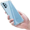 Miniatyrbild 4 av 4: Transparent Silikon Stötsäkert Fodral till Samsung A32 5G - Phonillico®