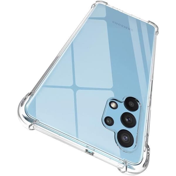 Transparent Silikon Stötsäkert Fodral till Samsung A32 5G - Phonillico®