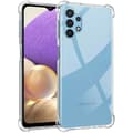 Miniatyrbild 1 av 4: Transparent Silikon Stötsäkert Fodral till Samsung A32 5G - Phonillico®