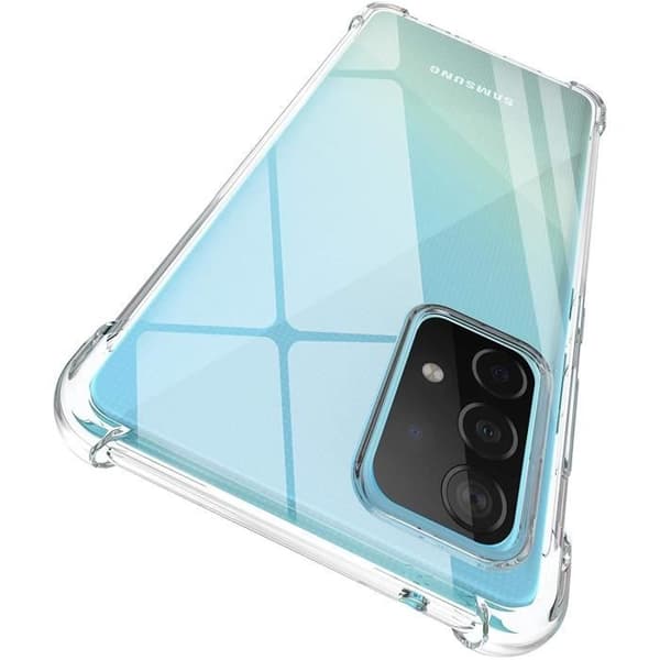 Coque för Samsung A52 4G / A52 5G / A52s 5G - Stötsäker mjuk transparent silikon - Phonillico®
