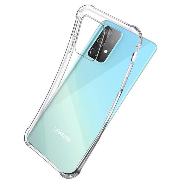 Coque för Samsung A52 4G / A52 5G / A52s 5G - Stötsäker mjuk transparent silikon - Phonillico®