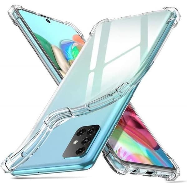 Coque Antichock Silikon Transparent för Samsung Galaxy A71 Phonillico®