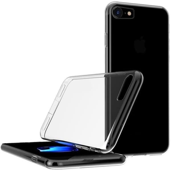 Skal till iPhone SE 2020 - Silikongel TPU Transparent Skydd Mjukt Ultratunt Phonillico®