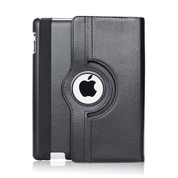 360 roterande fodral svart för Apple iPad AIR 1 / AIR 2 - Skyddande fodral med elastisk stängning Phonillico®