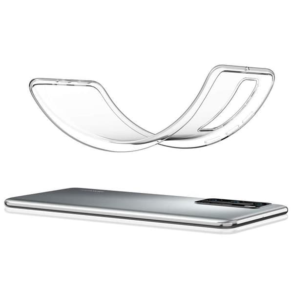 Skal till Huawei P40 - Silikongel TPU Transparent Skydd Mjukt Ultratunt Phonillico®