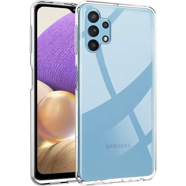 Coque för Samsung A32 4G - Transparent Silikon Gel TPU Mjukt Ultra Tunt Phonillico®