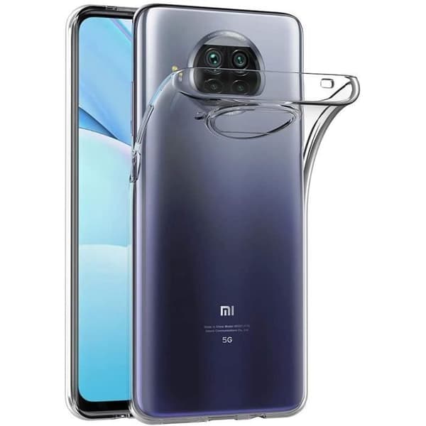Fodral för Xiaomi MI 10T LITE 5G - Ultratunt mjukt transparent TPU silikongel Phonillico®
