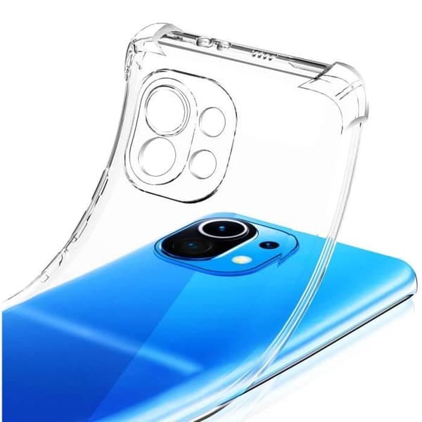 Stöttålig Transparent Silikonskal för Xiaomi MI 11 5G - Phonillico®