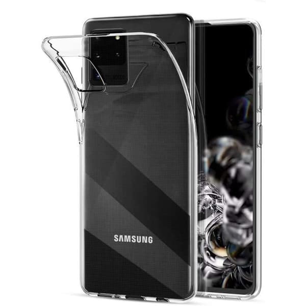 Transparent TPU-gelfodral till Samsung Galaxy S20 ULTRA - Ultratunt mjukt silikonskydd Phonillico®