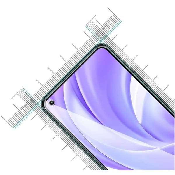 Fodral för Xiaomi MI 11 LITE och 2 Härdat Glas - Skydd i Svalt Silikon Skärmfilm Phonillico®