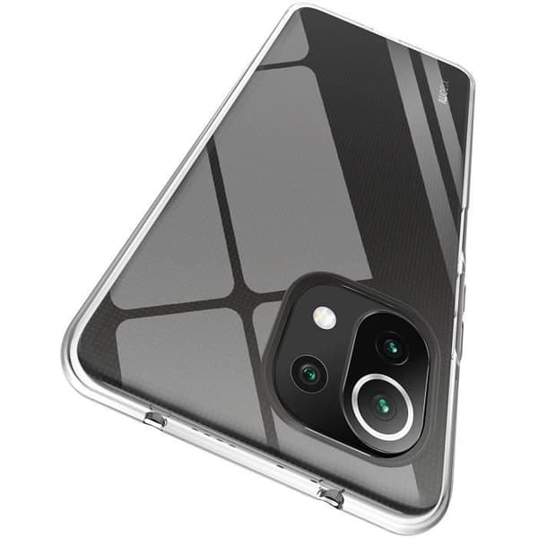 Fodral för Xiaomi MI 11 LITE och 2 Härdat Glas - Skydd i Svalt Silikon Skärmfilm Phonillico®