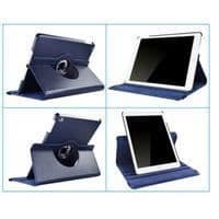 Mörkblått 360 roterande fodral för Apple iPad AIR 2 AIR 1 - Skyddande fodral med elastisk stängning Phonillico®