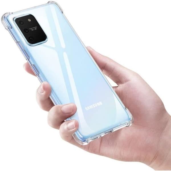 Transparent silikon stötsäkert fodral till Samsung Galaxy S20 Phonillico®