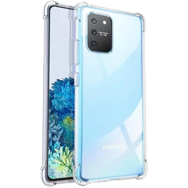 Transparent silikon stötsäkert fodral till Samsung Galaxy S20 Phonillico®