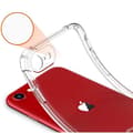 Miniatyrbild 3 av 4: Transparent silikon stötsäkert fodral för iPhone SE 2020 Phonillico®