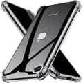 Miniatyrbild 1 av 4: Transparent silikon stötsäkert fodral för iPhone SE 2020 Phonillico®