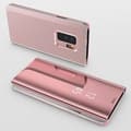 Miniatyrbild 1 av 4: Rosa Spegelflipfodral till Samsung Galaxy S20 - Clear View Skyddande Fodral Phonillico®