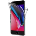 Miniatyrbild 1 av 4: Coque för iPhone SE 2020 - Hölster Etui Gel TPU Silikon Hel Transparent Två Delar Framme Baksidan Passar Phonillico®