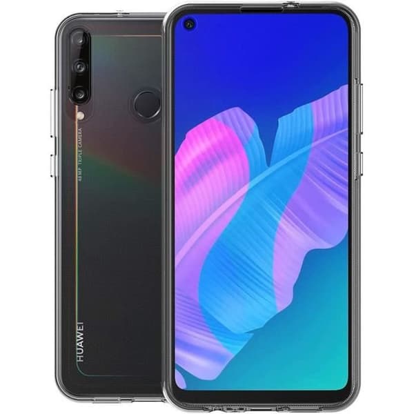Skyddsfodral för Huawei P40 LITE E - Transparent Helgjutet TPU Silikon Skyddsfodral i Två Delar Fram Bak Phonillico®