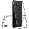 Miniatyrbild 4 av 4: Skyddsfodral för Huawei P40 LITE E - Transparent Helgjutet TPU Silikon Skyddsfodral i Två Delar Fram Bak Phonillico®