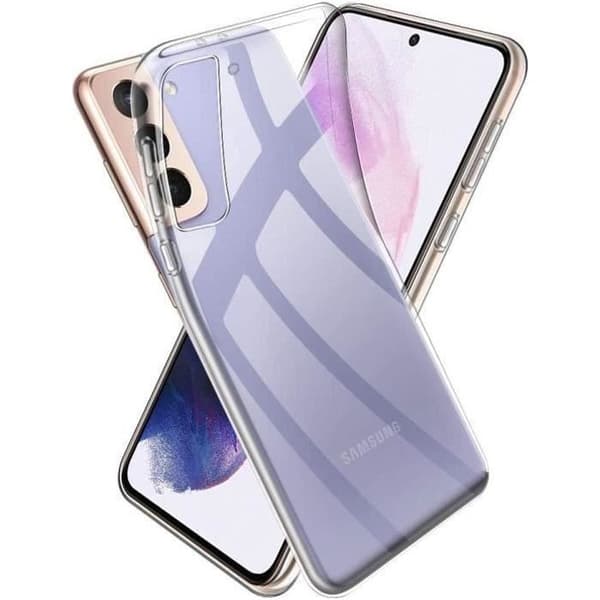 Coque för Samsung S21 - Transparent Mjuk TPU Silikongel Ultra Tunn Phonillico®