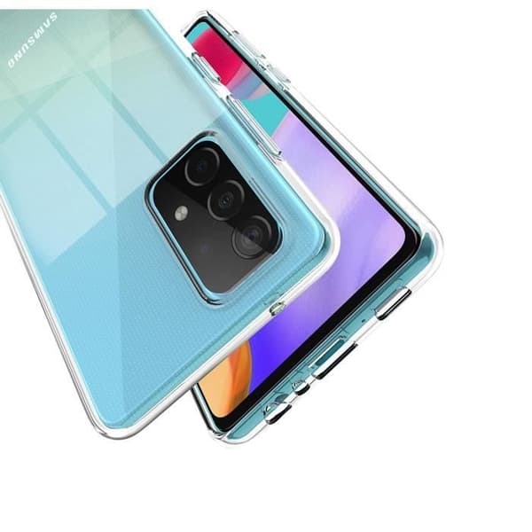 Coque för Samsung A52 4G / A52 5G / A52s 5G - Transparent mjuk TPU silikon gel ultra tunn Phonillico®