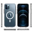 Miniatyrbild 2 av 4: Fodral för iPhone 12 PRO (6,1 tum) - Transparent silikon med integrerad magnetisk cirkel Phonillico®