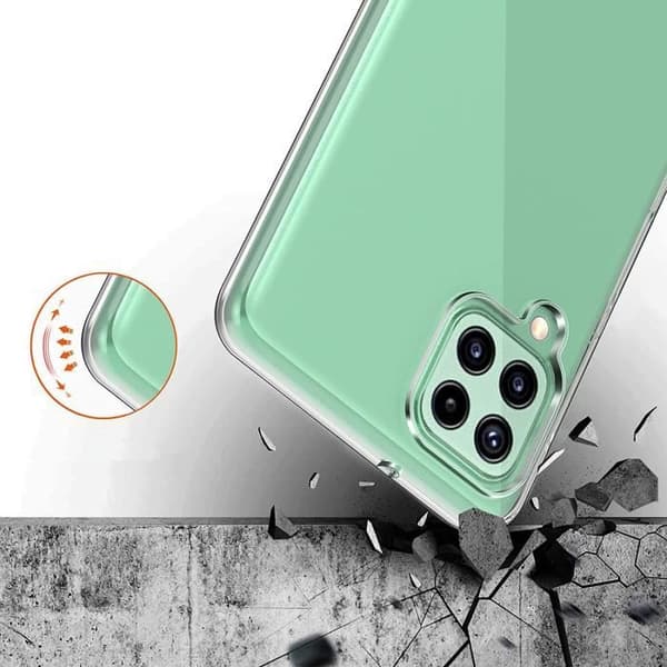 Coque för Samsung A22 4G - Silikongel TPU Transparent Mjuk Ultra Tunn Phonillico®