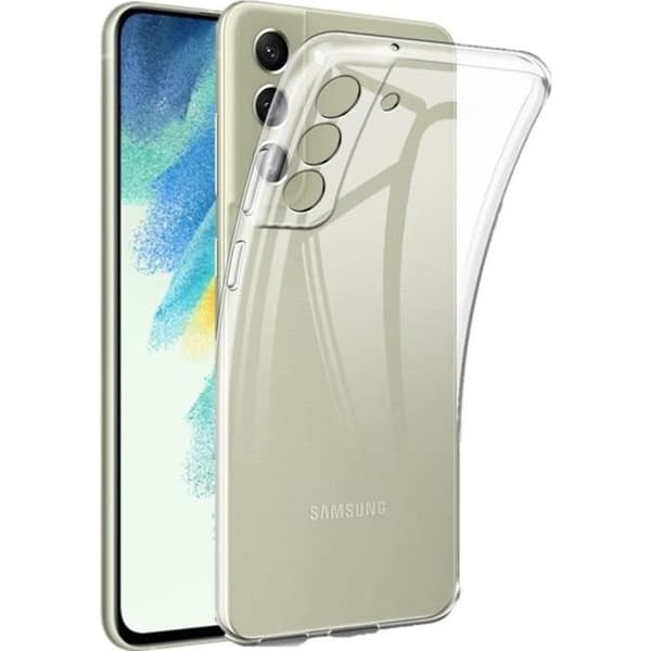 Coque för Samsung S21 FE 5G - Silikon Gel TPU Transparent Skydd Mjuk Ultra Tunn Phonillico®