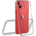 Miniatyrbild 2 av 4: Fodral för iPhone 13 (6,1 tum) - 360 graders genomskinligt skal med 2 fram- och bakdelar, sammankopplade Phonillico®
