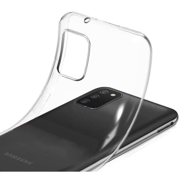 Skal till Samsung A03S - Silikongel TPU Transparent Skydd Mjukt Ultratunt Phonillico®