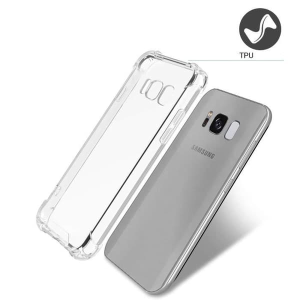Skal till Samsung Galaxy S8 - Transparent TPU Gel Mjuk Silikon Stötsäker [Phonillico®]