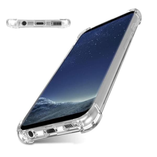 Skal till Samsung Galaxy S8 - Transparent TPU Gel Mjuk Silikon Stötsäker [Phonillico®]