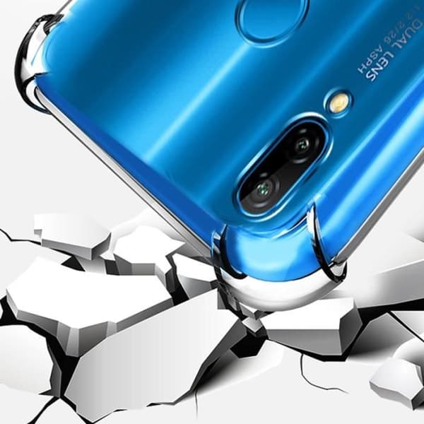 Coque Huawei P20 - Gel TPU Transparent Silikon Mjuk Stötdämpande [Phonillico®]