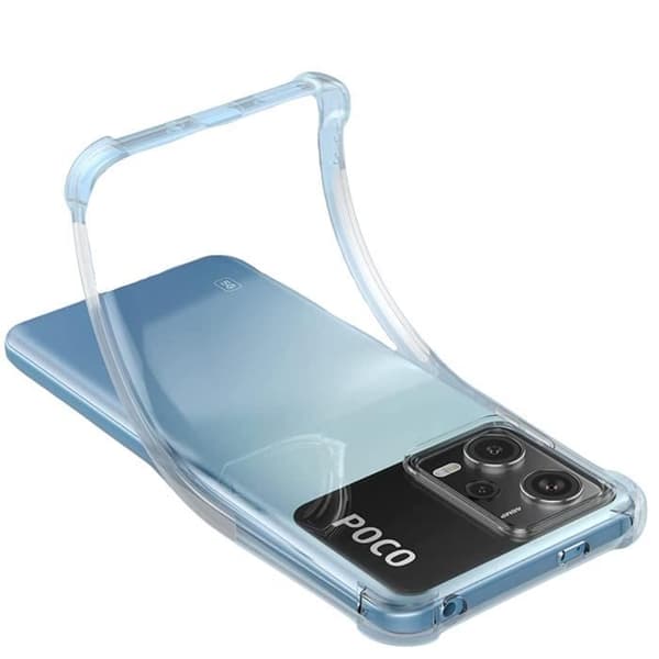 Coque för Xiaomi Poco X5 5G - Stöttålig TPU-skydd i transparent Phonillico®