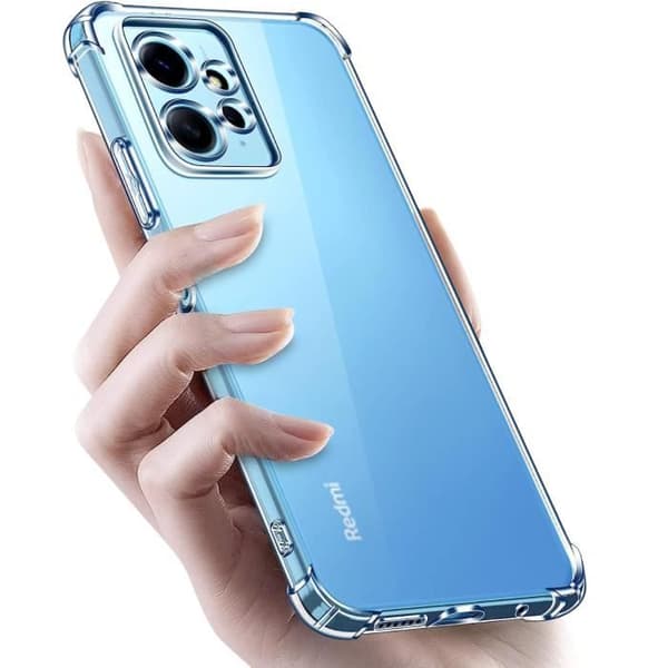 Coque för Xiaomi Redmi Note 12 4G - Stöttålig Transparent TPU Skydd Phonillico®