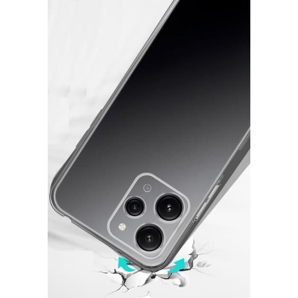 Coque för Xiaomi Redmi 12 4G - Silikon Gel TPU Transparent Skydd Mjuk Ultra Tunn Phonillico®