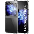 Miniatyrbild 1 av 4: Coque för Samsung Galaxy Z FLIP 5 - Stötabsorberande Skydd Silikon Mjuk Transparent Phonillico®