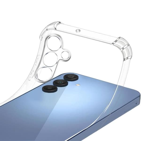 Coque - Phonillico® - Samsung Galaxy A16 4G / 5G - Stötbeständig - Mjuk - Transparent