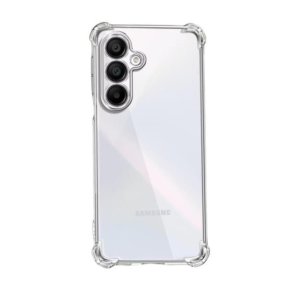 Stötsäker skal - Phonillico® - Samsung Galaxy A16 4G/5G - Flexibel - Transparent - 2 Härdat glas