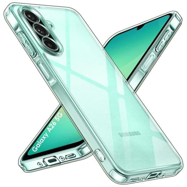 Coque - Phonillico® - Samsung Galaxy A26 5G - Silikon Gel TPU - Transparent - Ultra Tunn