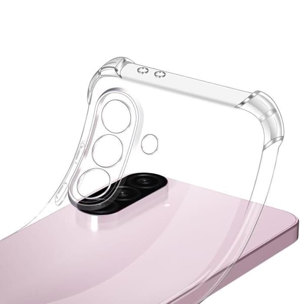Coque - Phonillico® - Samsung Galaxy A56 5G - Stöttålig - Mjuk - Transparent