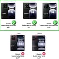 Miniatyrbild 2 av 5: Coque - Phonillico® - Xiaomi Redmi Note 14 PRO 4G - Plånbok Svart - Magnetisk Lock - Kortförvaring