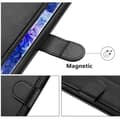 Miniatyrbild 5 av 5: Coque för Honor 200 Smart 5G - Phonillico® - Svart Plånbok - Semi-rigid - Lädereffekt - Magnetisk