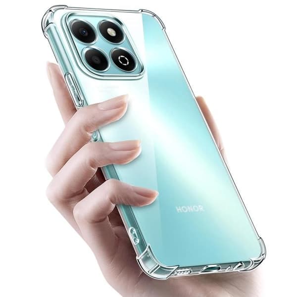 Coque för Honor X6b - Phonillico® - Stötsäker - Mjuk Silikon - Transparent - Unisex