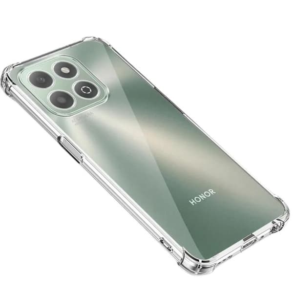 Coque för Honor X6b - Phonillico® - Stötsäker - Mjuk Silikon - Transparent - Unisex