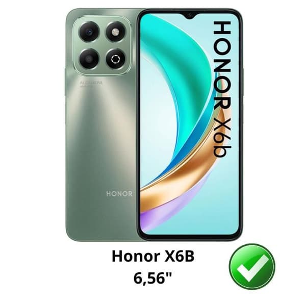 Coque för Honor X6b - Phonillico® - Stötsäker - Mjuk Silikon - Transparent - Unisex