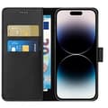 Miniatyrbild 3 av 4: Fodral till iPhone 15 PRO MAX - Svart plånboksflik Magnetspänne Kortförvaring Phonillico®