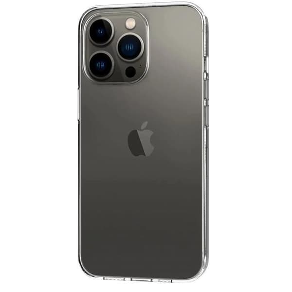 Skal till iPhone 15 PRO - Silikongel TPU Transparent Skydd Mjukt Ultratunt Phonillico®